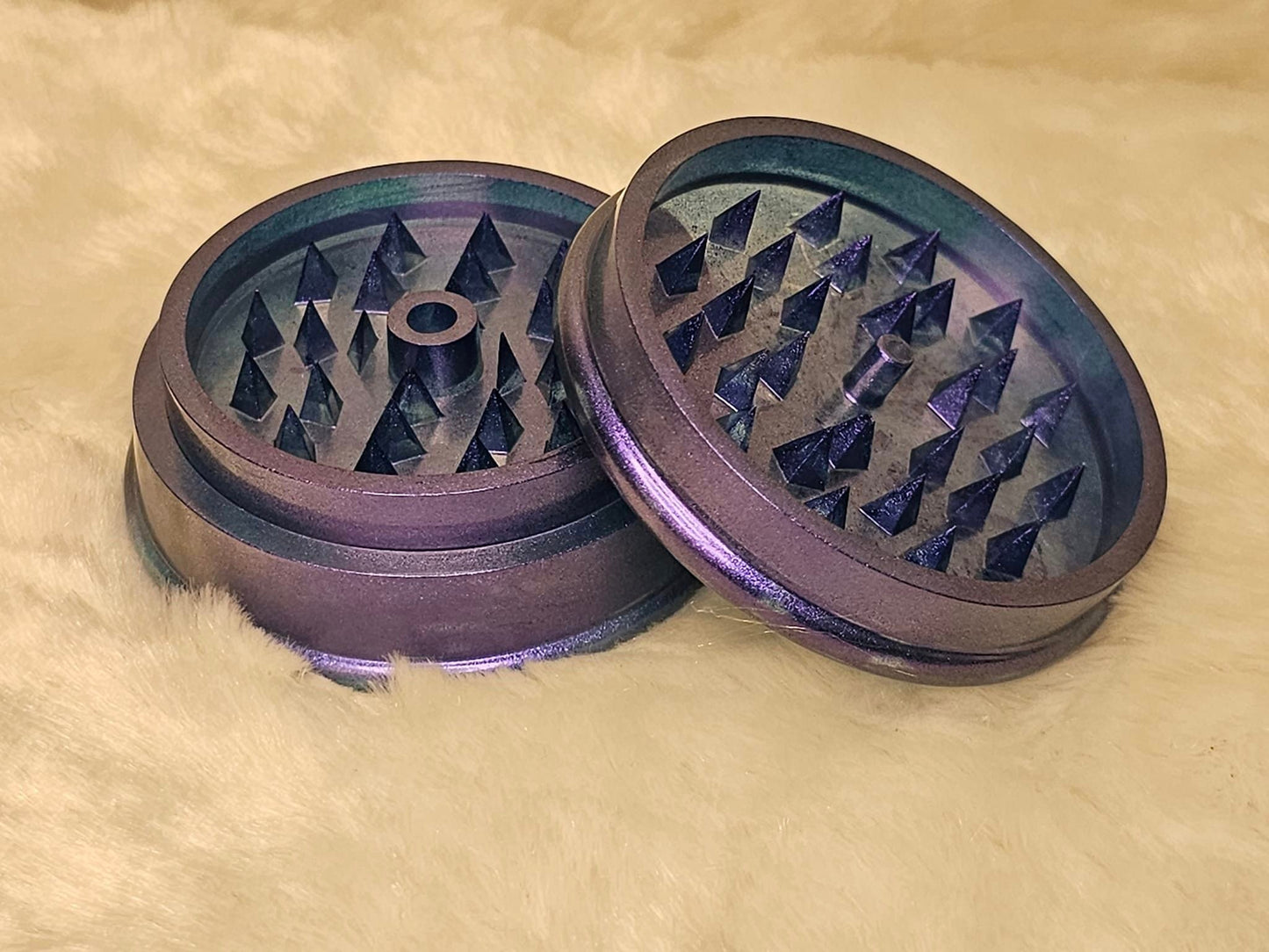 Iridescent Shimmer Epoxy Grinder